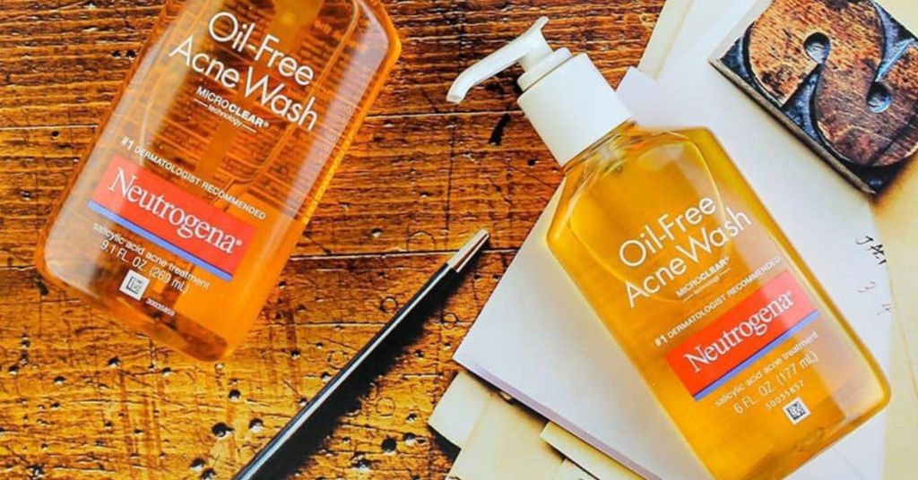 sữa rửa mặt trị mụn ẩn cho nam