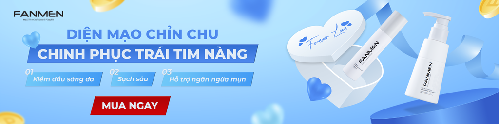 Sữa rửa mặt và toner Fanmen