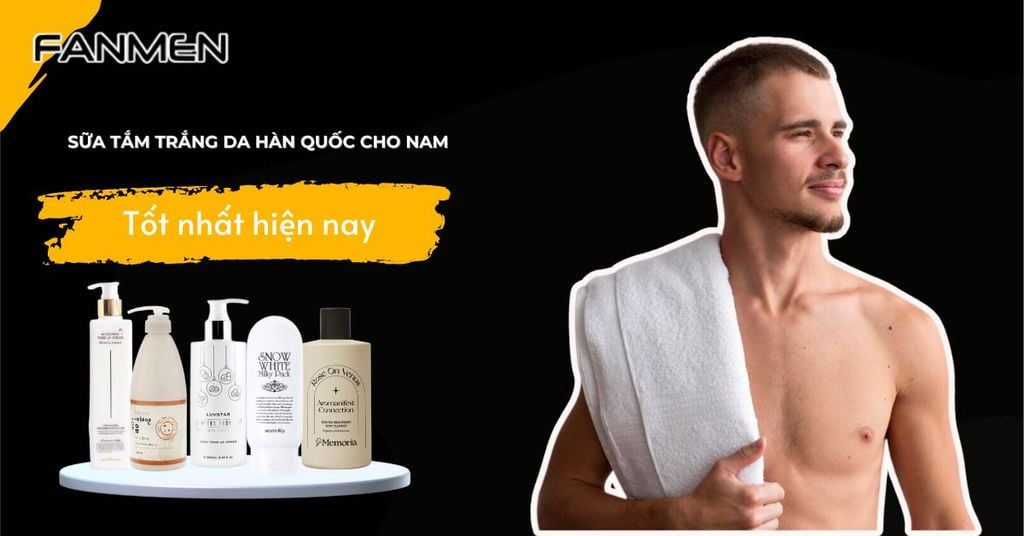 sữa tắm trắng da hàn quốc