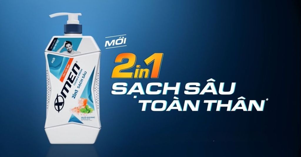sữa tắm nam
