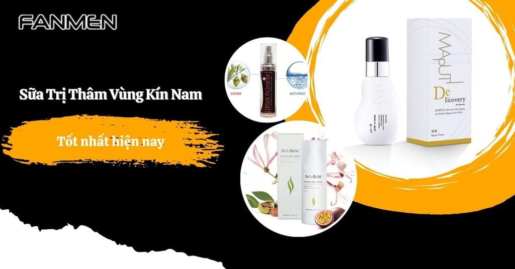 sữa trị thâm vùng kín nam