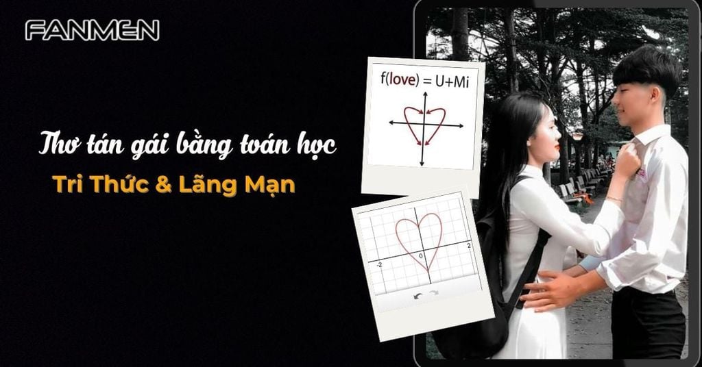Thơ tán gái bằng toán học