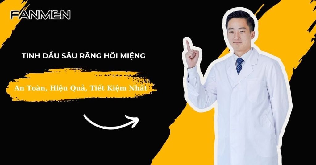 Tinh dầu sâu răng hôi miệng