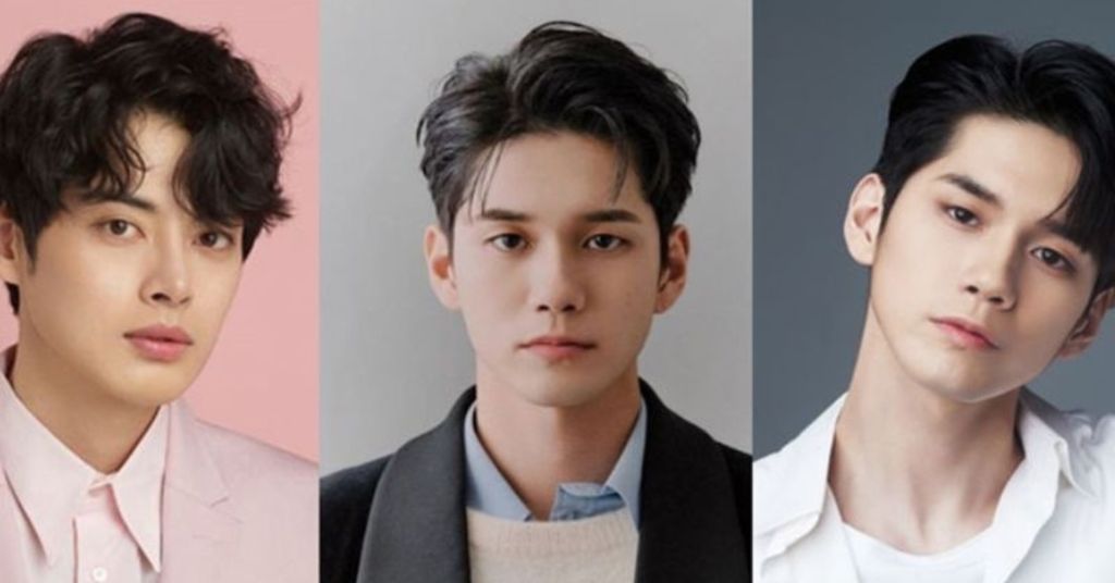 tóc 2 mái nam mặt dài