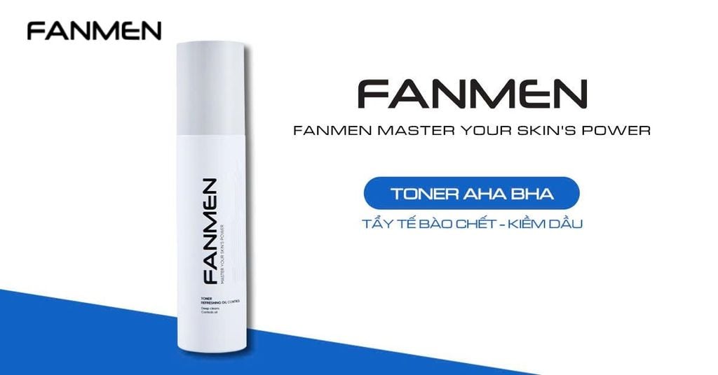 Toner cho nam da dầu Fanmen