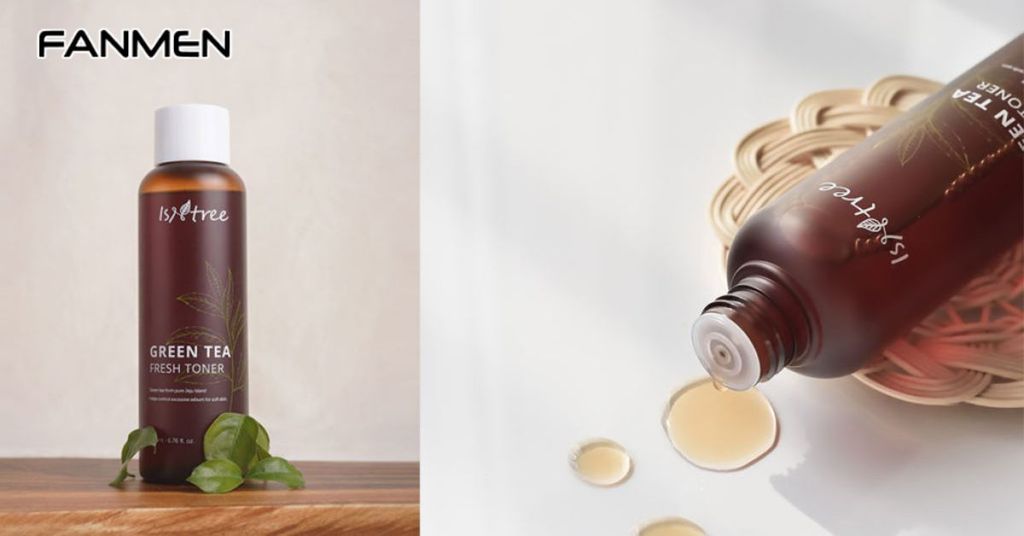 Toner trị mụn Hàn Quốc ISNTREE Green Tea Fresh