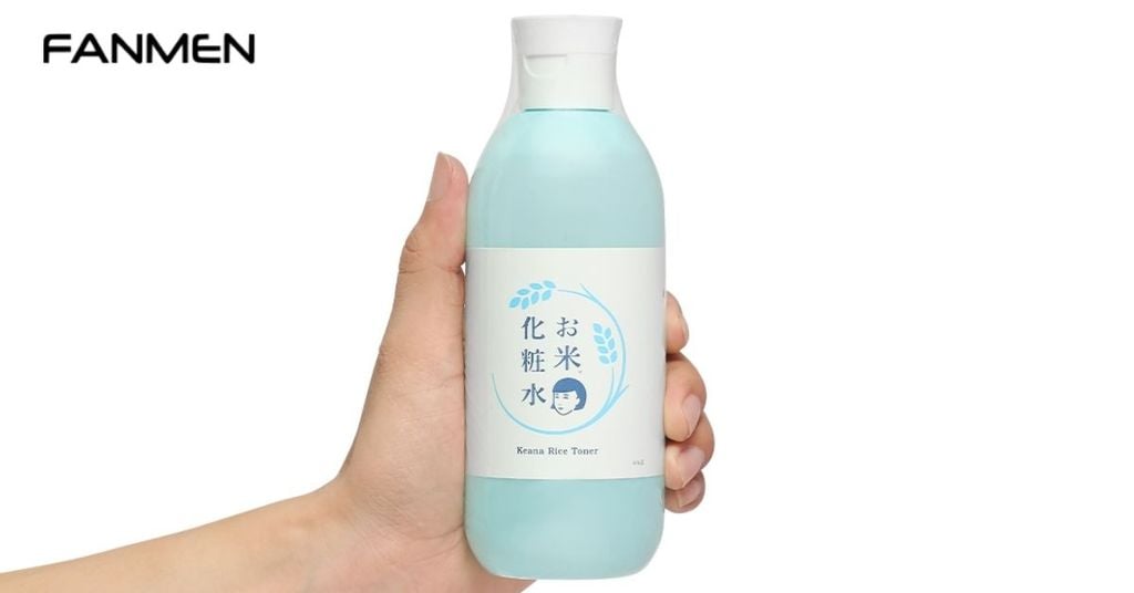 Toner trị mụn cám gạo Keana Rice