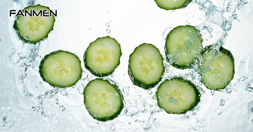 Trị mụn tự nhiên cho nam tại nhà với dưa leo