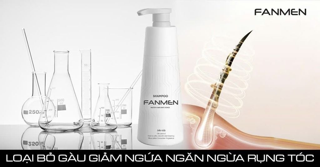 Dầu gội trị gàu tốt nhất cho nam Fanmen