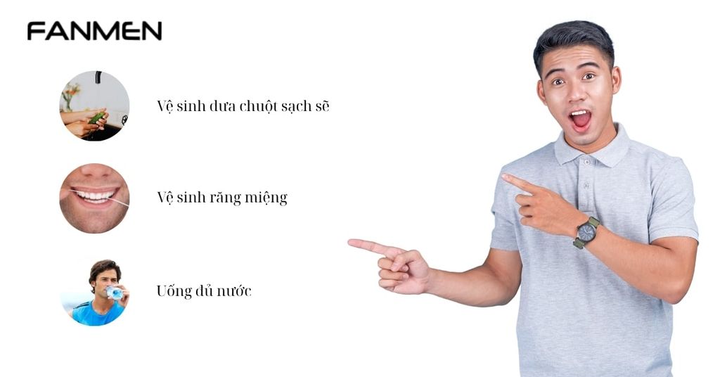 Lưu ý khi dùng dưa chuột chữa hôi miệng