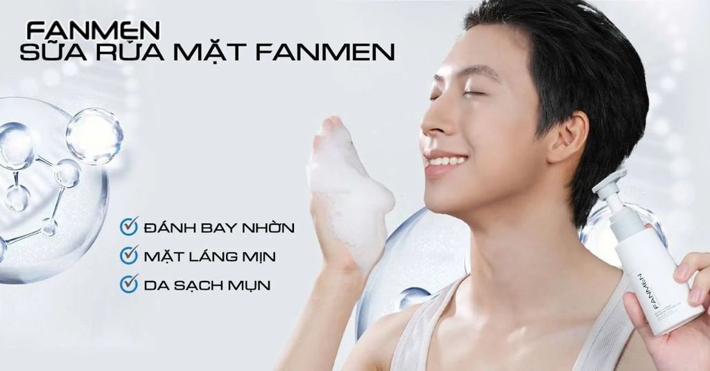 Sử dụng sữa rửa mặt chứa thành phần acid salicylic