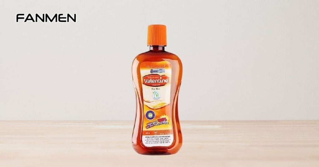 Nước súc miệng Valentine giảm hôi miệng, nhiệt miệng