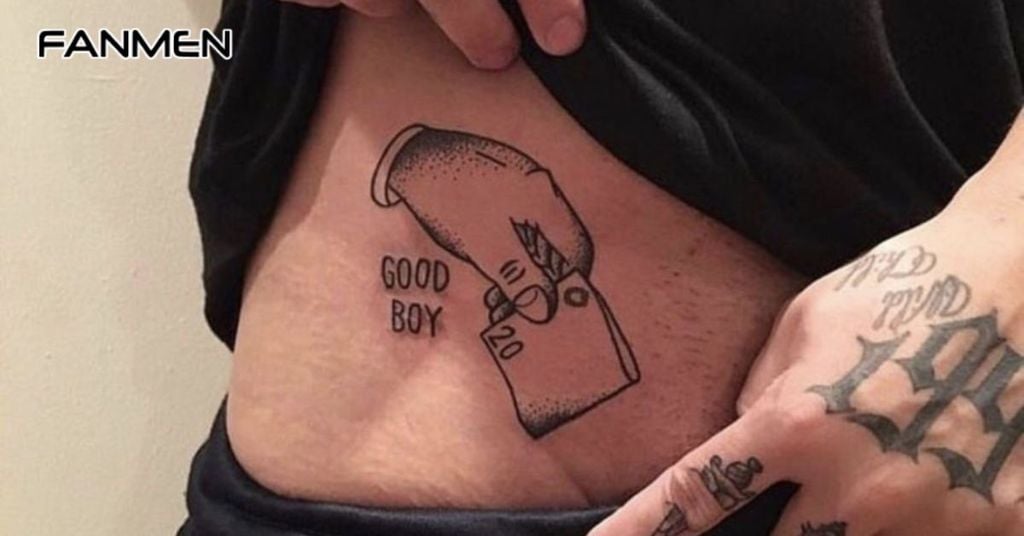 hình xăm vùng kín cho nam nghệ thuật