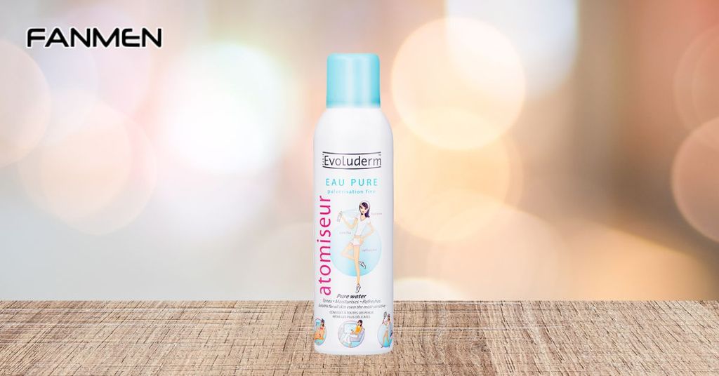 Xịt khoáng Evoluderm Pháp giúp cấp ẩm và làm dịu da