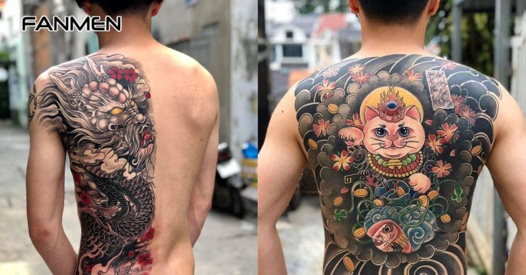 Ý nghĩa của hình xăm sau lưng nam