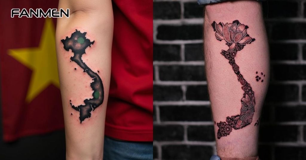 Ý nghĩa của hình xăm bản đồ Việt Nam